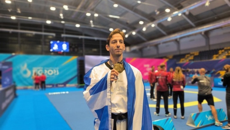 O Τόλης Τεληκωστόγλου κατέκτησε το χάλκινο μετάλλιο στους Ευρωπαϊκούς Αγώνες