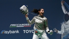 despina_georgiadou_fencing world championship silved medallist