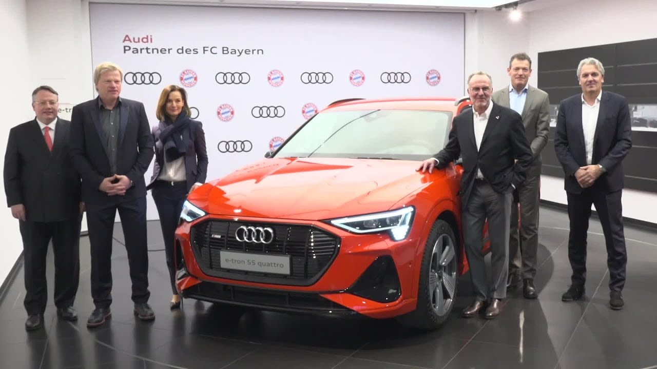 Ένα από τα εντυπωσιακά Audi που θα οδηγεί η Μπάγερν.