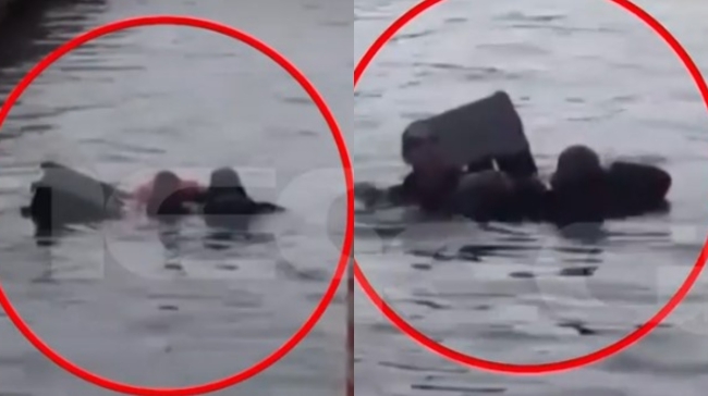Σοκαριστικό ατύχημα στο λιμάνι του Πειραιά: Ηλικιωμένη πήγε να πιάσει την βαλίτσα της κι έπεσε στο νερό (vid)