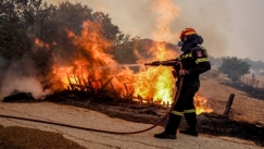 Παίρνει διαστάσεις η φωτιά στην Μεσσηνία: Εντολή εκκένωσης στο Μεσοχώρι