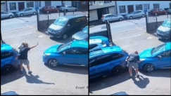 Έβαλε αισθητήρες παρκαρίσματος, αλλά κατάφερε να χτυπήσει 2 οχήματα: Τραβούσε τα μαλλιά του ιδιοκτήτης (vid)