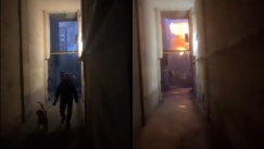 Συγκλονιστικό βίντεο από τη στιγμή της έκρηξης στο Κίεβο (vid)
