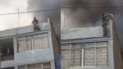 Άστεγος στο Περού σκαρφάλωσε σε φλεγόμενο κτίριο και έσωσε 25 σκυλιά: Τώρα ζητά βοήθεια για να βρει εργασία (vid) 