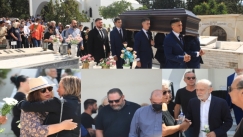 Σε βαρύ κλίμα η κηδεία της Λιζέτας Νικολάου: Η συγκινητική αφιέρωση του Γιώργου Λιάνη