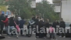 Βίντεο ντοκουμέντο από την συμπλοκή μαθητών κοντά σε σχολείο στη Λαμία (vid)