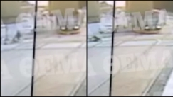 Βίντεο-ντοκουμέντο από τη στιγμή της σύγκρουσης του ΙΧ με το τραμ στο Παλαιό Φάληρο (vid)