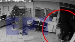 Βίντεο-ντοκουμέντο από διάρρηξη σε χρηματοκιβώτιο στη Χαλκιδική (vid)