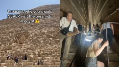 H τρομακτική πραγματικότητα των πυραμίδων της Αιγύπτου μπορεί να αποτρέψει πολλούς τουρίστες από το να τις επισκεφθούν (vid) 