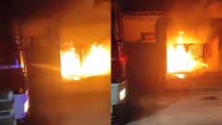 Στις φλόγες το ΕΠΑΛ Λαυρίου: Άγνωστοι προσπάθησαν να πυρπολήσουν το σχολείο (vid)