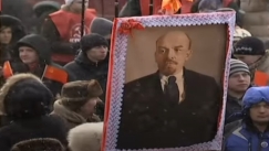 Εκατοντάδες οπαδοί του Λένιν τίμησαν τα 100 χρόνια από τον θάνατο του ηγέτη της Σοβιετικής Ένωσης