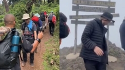 Απίστευτος τύπος κατάφερε να ανέβει το όρος Κιλιμάντζαρο περπατώντας ανάποδα: Ο λόγος που το έκανε (vid)
