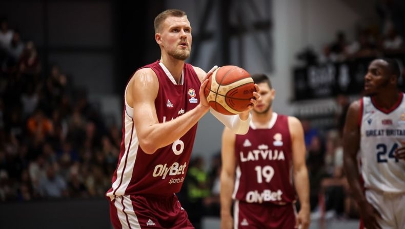 Πορζίνγκις: Ξεχωρίζει στην προεπιλογή της Λετονίας για το Παγκόσμιο Κύπελλο