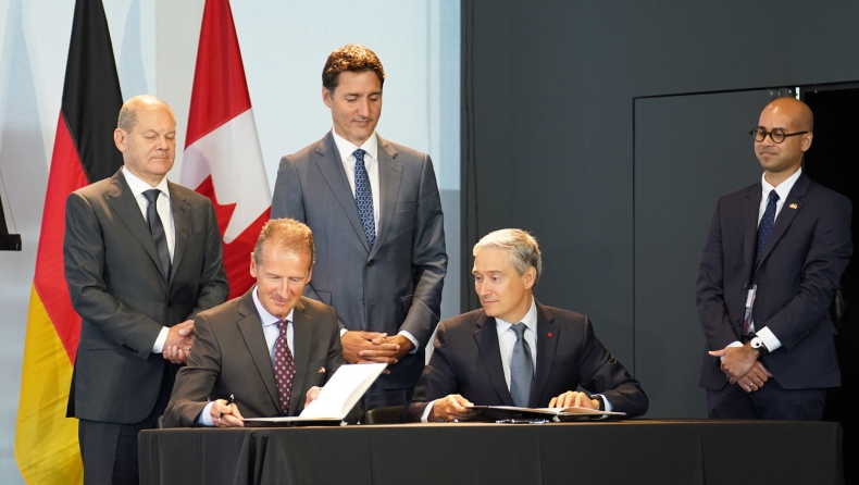 Συμφωνία Καναδά και Volkswagen Group για την ηλεκτροκίνηση