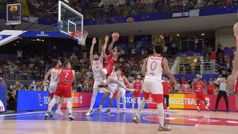 Eurobasket 2022, Τουρκία - Γεωργία: Η καλαθάρα του Μαμουκελασβίλι που έστειλε το ματς στην παράταση (vid)