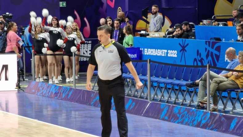 Eurobasket 2022: Ο Τσουράποβιτς σφύριξε δύο ματς σε διάστημα 13 ωρών!