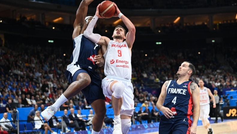 EuroBasket 2022, Πολωνία - Γαλλία: Αρνητικό ρεκόρ με 18 πόντους στο ημίχρονο οι Πολωνοί (vid)