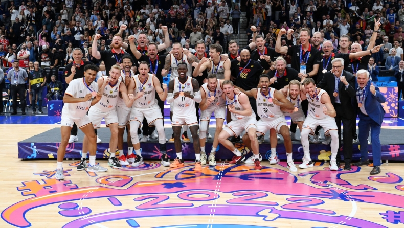 EuroBasket 2022, Γερμανία - Πολωνία: Η απονομή του χάλκινου μεταλλίου στους Γερμανούς (vid)