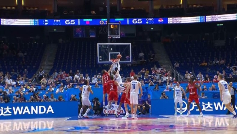 EuroBasket 2022, Φινλανδία - Κροατία: Απίθανος Μάρκανεν, σκόραρε με 0.1'' στο χρονόμετρο (vid)
