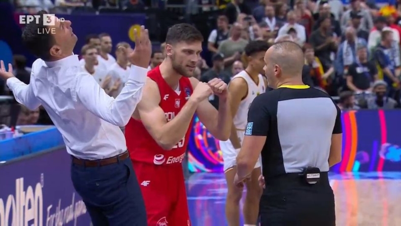 EuroBasket 2022, Γερμανία - Πολωνία: Ο Μίλιτσιτς μιμήθηκε τη... βουτιά του Σρέντερ (vid)