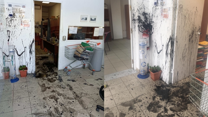 Τρομακτική επίθεση στον Δήμο Παλλήνης: Άντρας που είχε δεχθεί πρόστιμο πέταξε χημική ουσία 