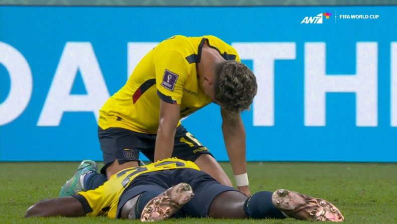 Μουντιάλ 2022, Εκουαδόρ: Ξέσπασαν σε κλάματα οι παίκτες μετά την ήττα-αποκλεισμό (vid)