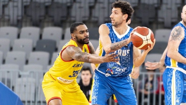 Ρουμανία - Κύπρος 75-50: Έκλεισε με... ανώδυνη ήττα τα προ-προκριματικά του Eurobasket 2025