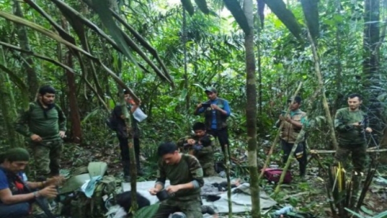 Κολομβία: Ζωντανά βρέθηκαν τα παιδιά που βρίσκονταν για 40 μέρες στην ζούγκλα (vid)