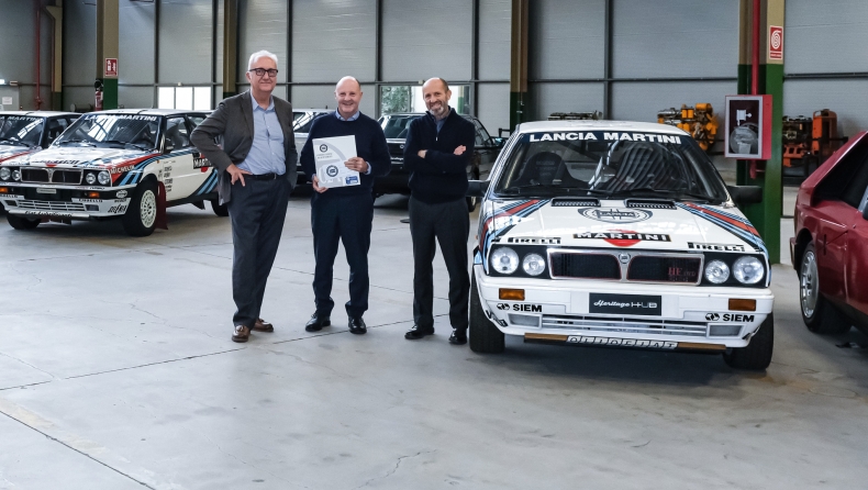 Lancia Delta: Πιστοποιητικό αυθεντικότητας για το θρυλικό αγωνιστικό του Μίκι Μπιαζιόν
