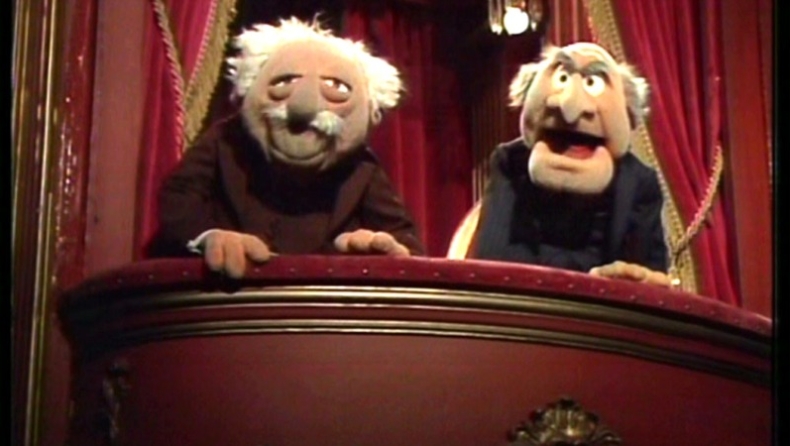 Η γκρίνια και οι γέροι του Muppet Show