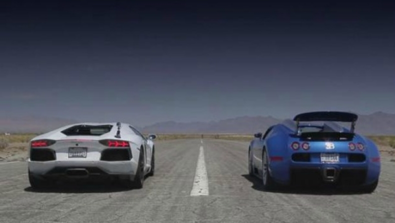 Bugatti Veyron vs Lamborghini Aventador: Η απόλυτη κόντρα! [video]