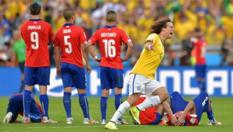 Βραζιλία – Χιλή 1-1 (3-2 πέναλτι)