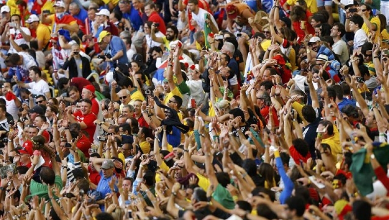 Mundial 2014: Αύξηση θεατών σε σχέση με το 2010