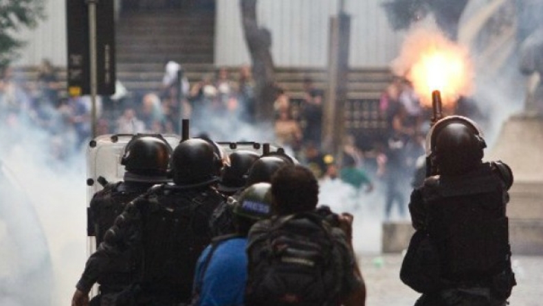 Mundial 2014:Επεισόδια στο Σάο Παόλο