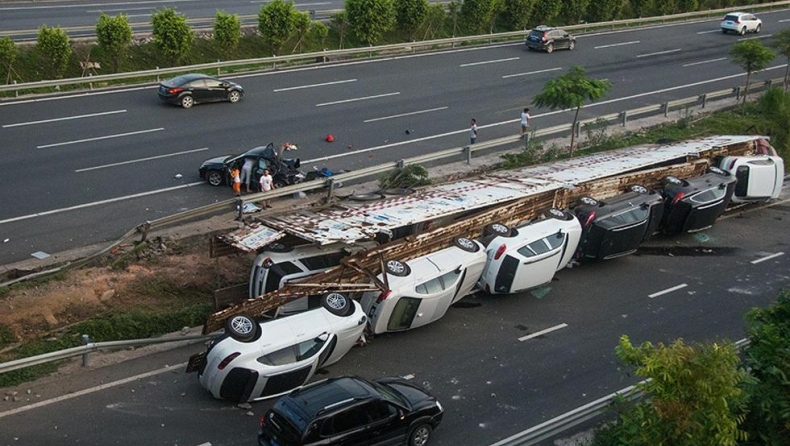 Τρακάρισμα με ζημιά 1,5 εκ. ευρώ