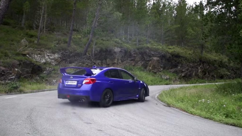 Subaru WRX STi με το πλάι μέχρι το… φούρνο (vid)