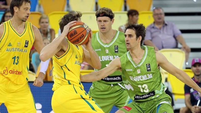 Mundobasket 2014: Αυστραλία-Σλοβενία 80-90