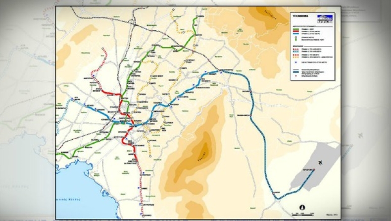 Μετρό: Η χάραξη της γραμμής 4