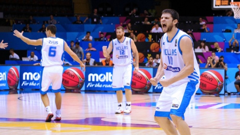 Mundobasket 2014 - Ελλάδα - Κροατία 76-65
