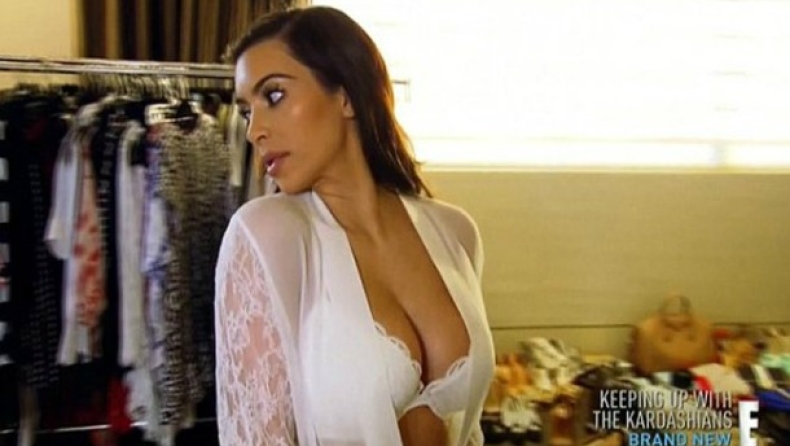 Τα νυφικά εσώρουχα της Kim Kardashian! (pics)