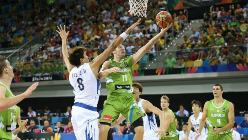 Mundobasket 2014 - Νότια Κορέα - Σλοβενία 72-89