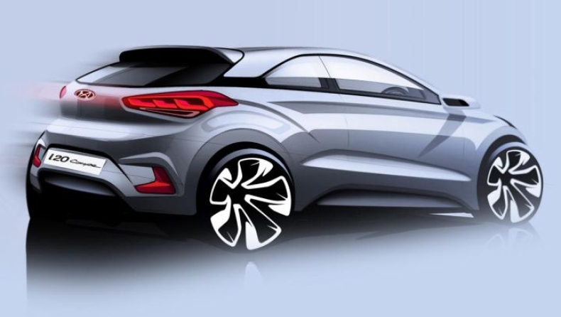 Το πρώτο σκίτσο του Hyundai i20 Coupe