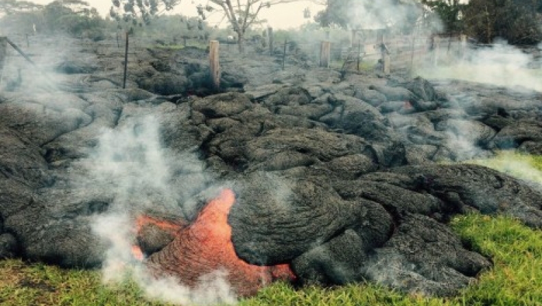 Χαβάη: Έκαψε κτίρια η λάβα