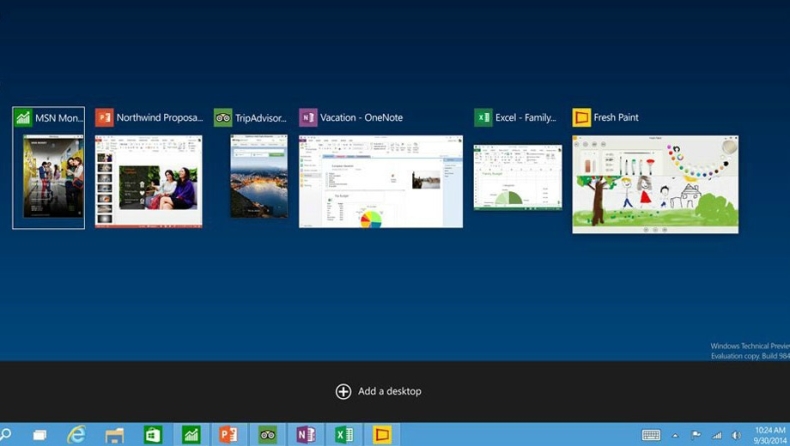 Η Microsoft παρουσίασε τα Windows 10