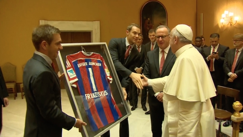 Gazzetta TV: Επίσκεψη στον Πάπα η Μπάγερν