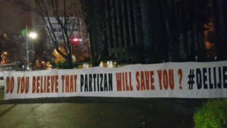 «Noμίζετε πως θα σας σώσουν οι οπαδοί της Παρτιζάν;»