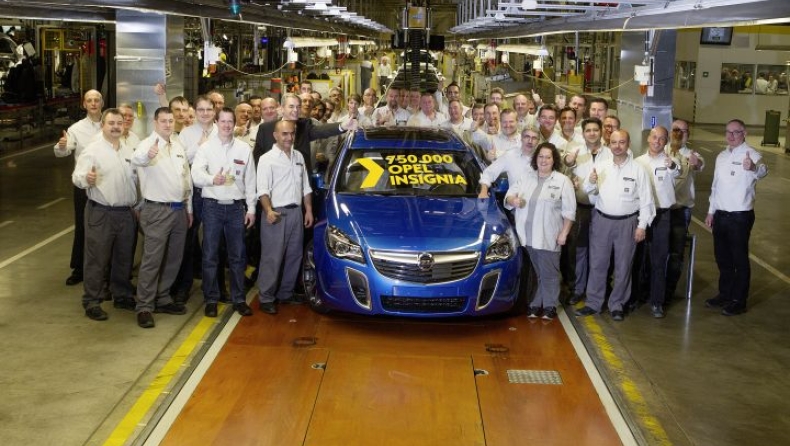 Πάει για το εκατομμύριο το Opel Insignia