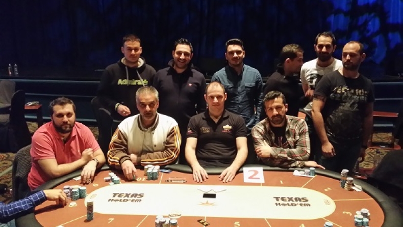 Τελικό τραπέζι στο τουρνουά πόκερ της Θεσσαλονίκης
