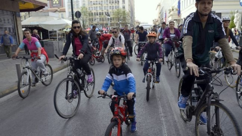 Ξεκινά ο 22ος Ποδηλατικός Γύρος της Αθήνας