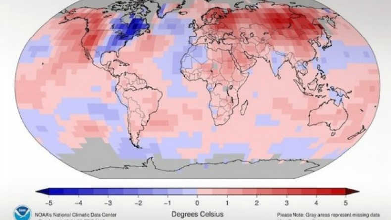 Ίσως η θερμότερη χρονιά στην ιστορία το 2015